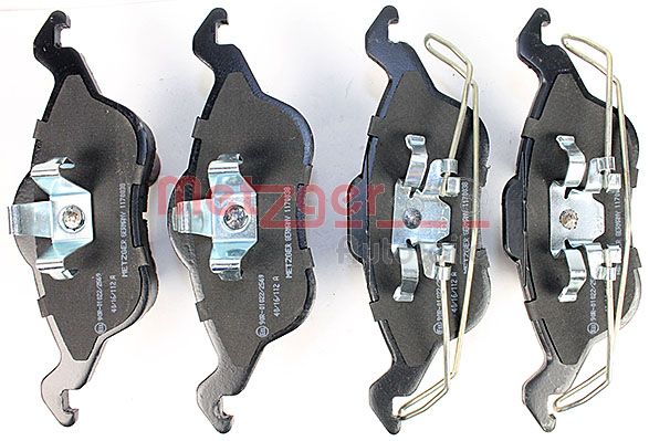 METZGER 1170038 Bremsbelagsatz, Scheibenbremse